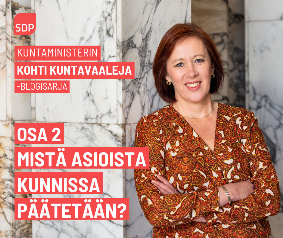 Mistä asioista kunnissa päätetään?